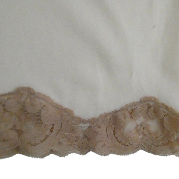 vtg 70s EMILIO PUCCI for FORMFIT ROGERS nylon tricot slip w lace trim S - Picture 6 of 7